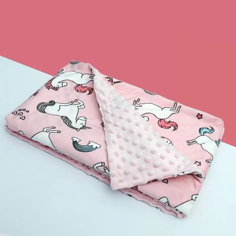 High Quality Baby Blanket Winter Flannel Fleece Flamingo Blanket Infant Swaddle Stroller Wrap For Newborn Baby Bedding Blankets - Mubimart -  