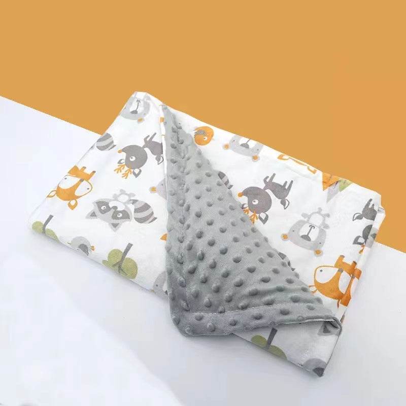 High Quality Baby Blanket Winter Flannel Fleece Flamingo Blanket Infant Swaddle Stroller Wrap For Newborn Baby Bedding Blankets - Mubimart