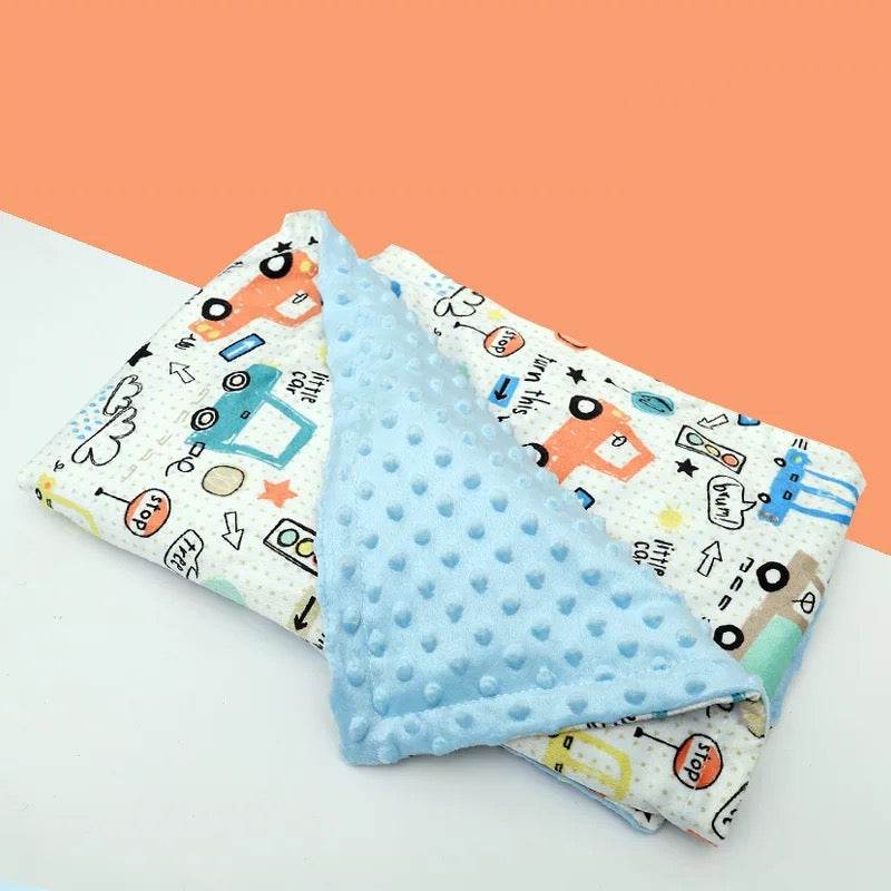 High Quality Baby Blanket Winter Flannel Fleece Flamingo Blanket Infant Swaddle Stroller Wrap For Newborn Baby Bedding Blankets - Mubimart