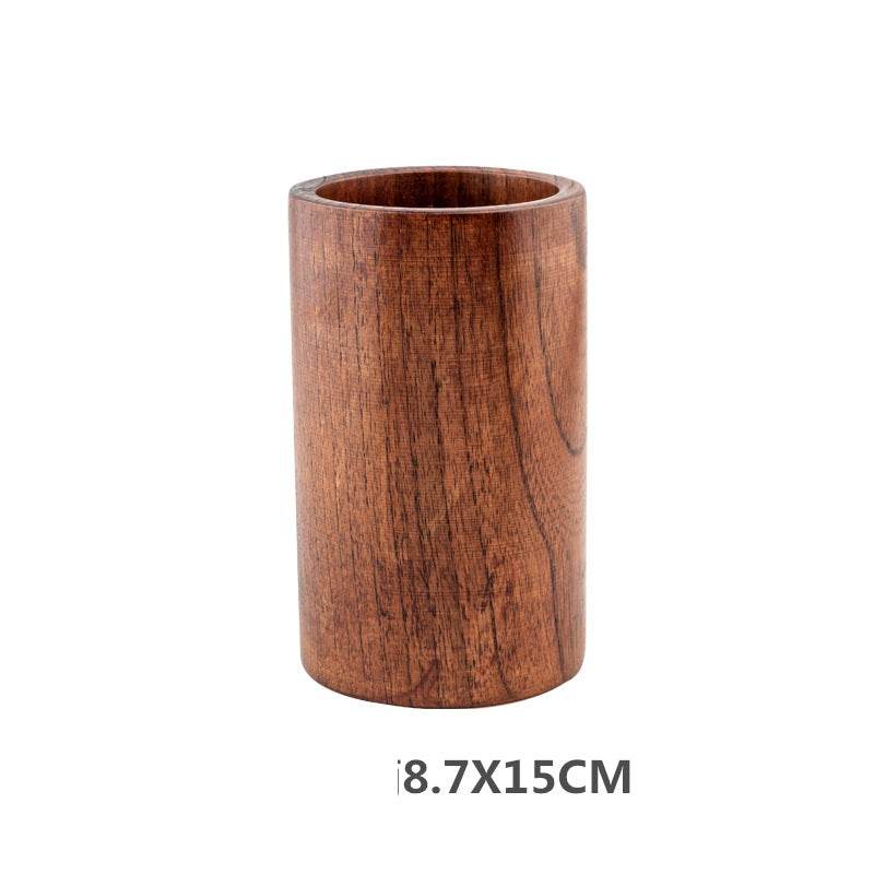 High Temperature Vegetable Spatula Acacia Wood Cooking Set Wooden Spatula - Mubimart
