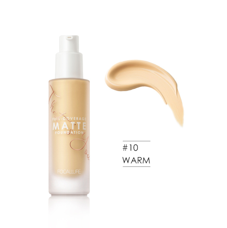 High concealer matte liquid foundation - Mubimart -  