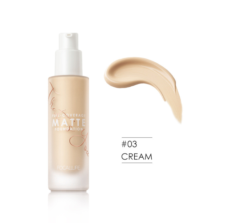 High concealer matte liquid foundation - Mubimart -  