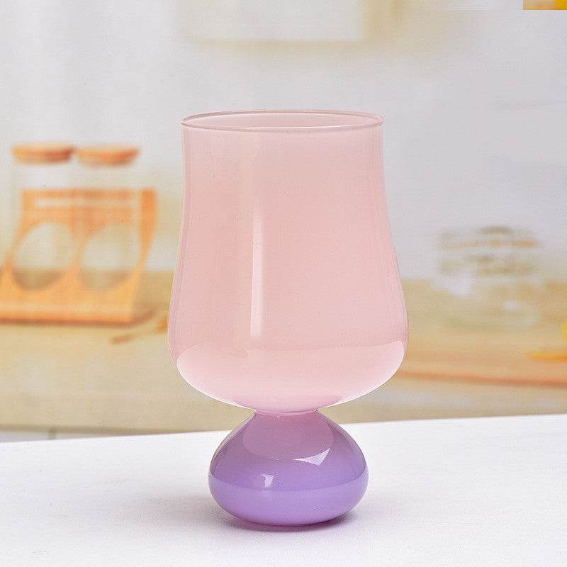 High-grade Household Glass Wine Glass - Mubimart