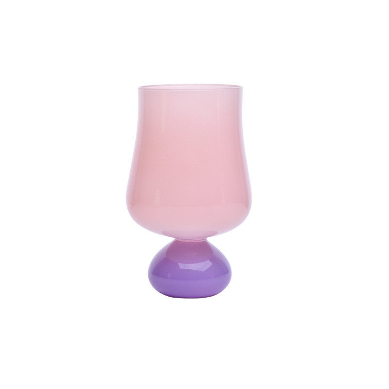 High-grade Household Glass Wine Glass - Mubimart -  