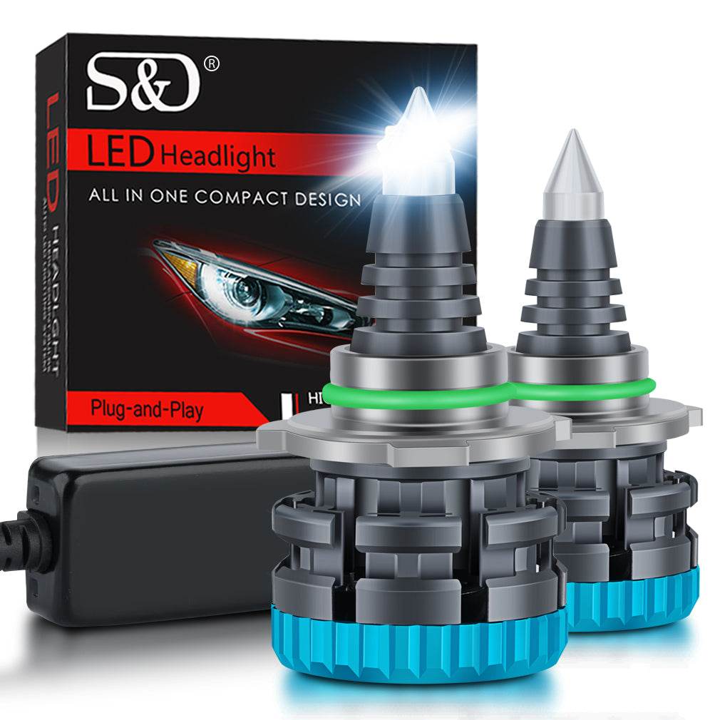 High-power Modified Headlights Highlight Front Car Bulbs - Mubimart