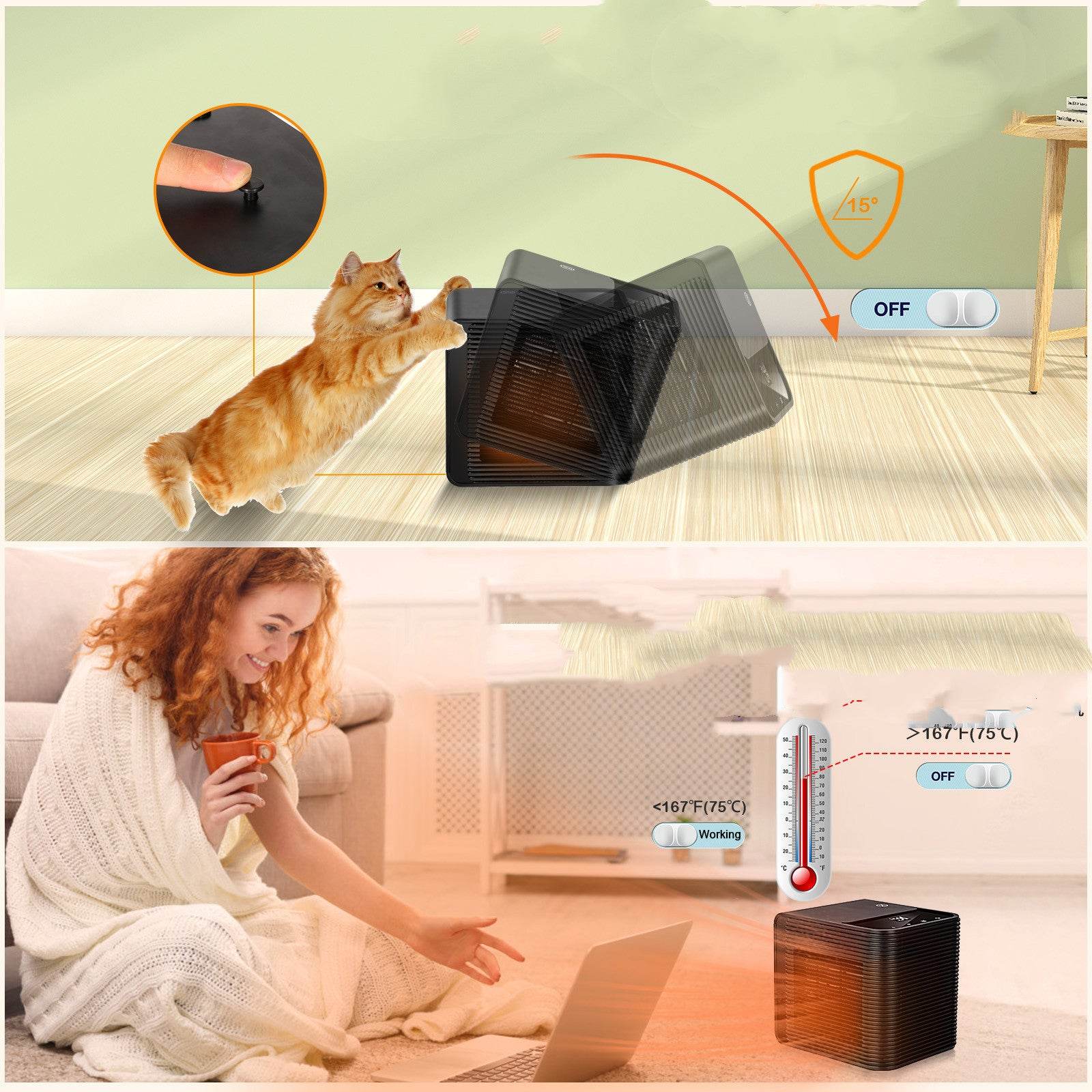 High-power heater - Mubimart