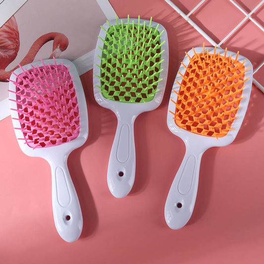 Hollow Grid Honeycomb Comb Hair Tools - Mubimart