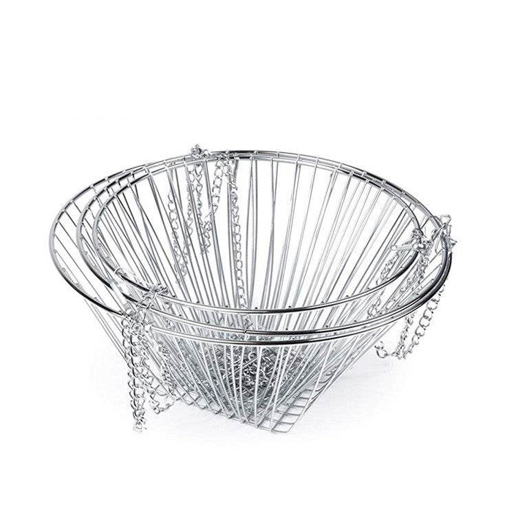 Hollow metal fruit basket - Mubimart