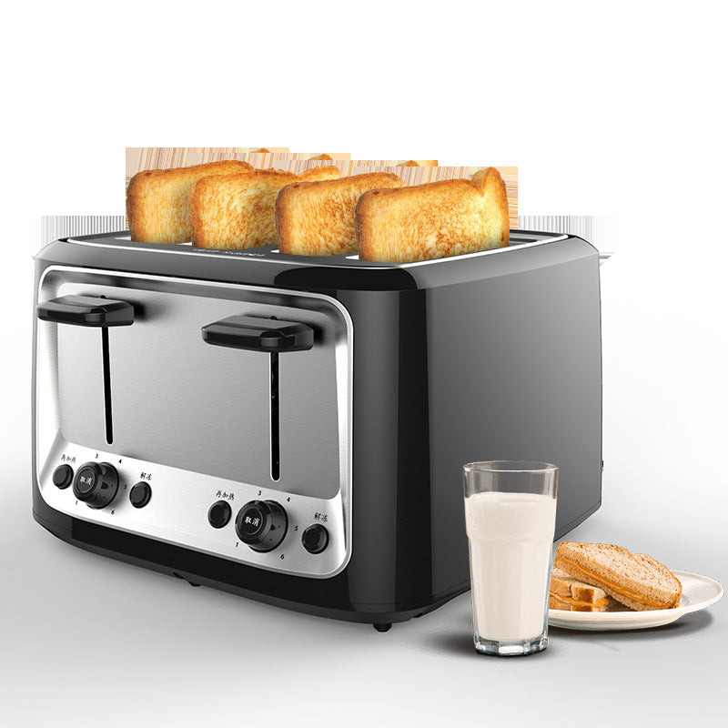 Home Automatic Multifunctional Toaster Four Slot Export - Mubimart - Toaster Oven 