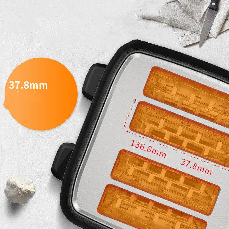 Home Automatic Multifunctional Toaster Four Slot Export - Mubimart