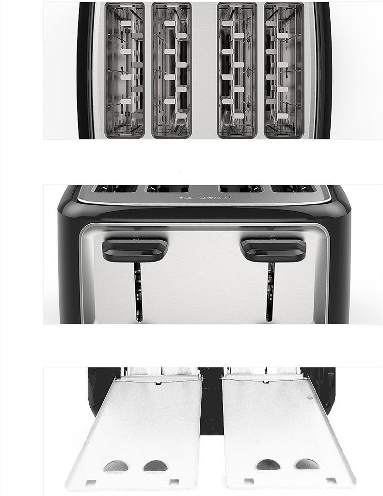 Home Automatic Multifunctional Toaster Four Slot Export - Mubimart -  