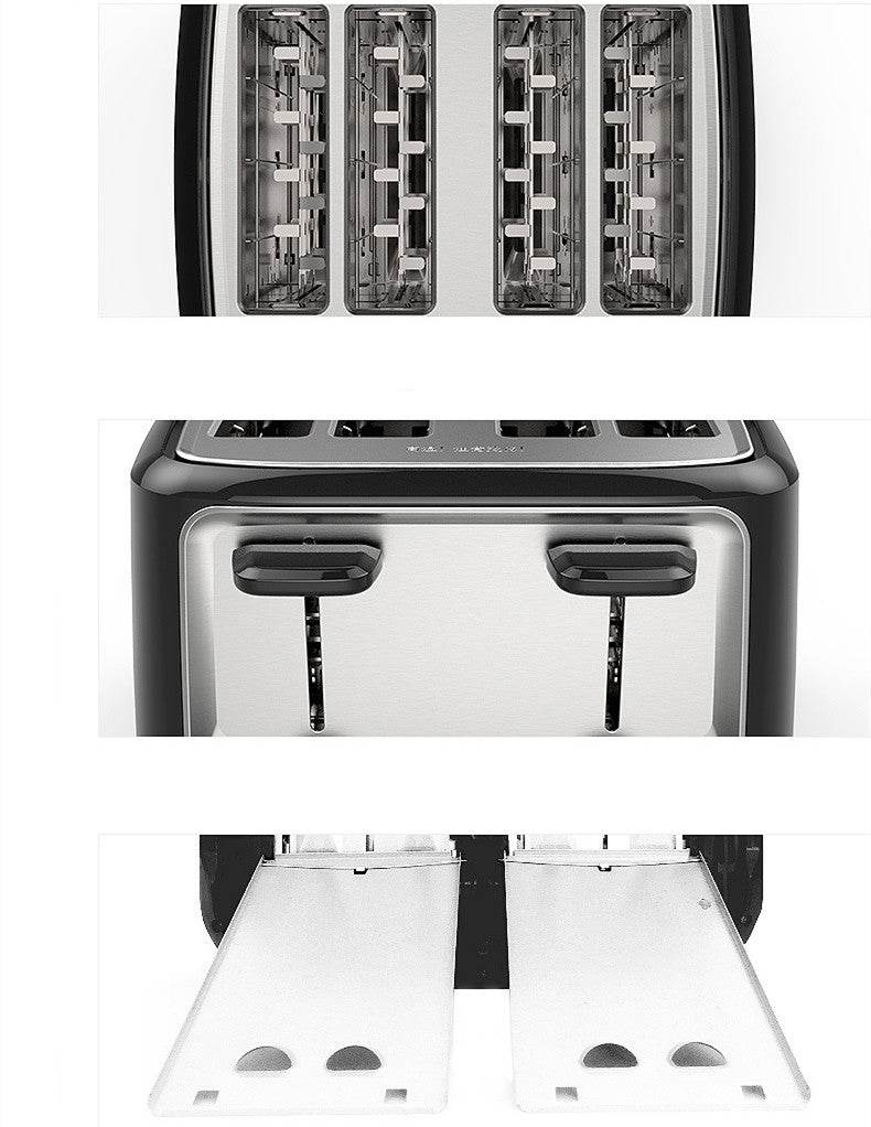 Home Automatic Multifunctional Toaster Four Slot Export - Mubimart