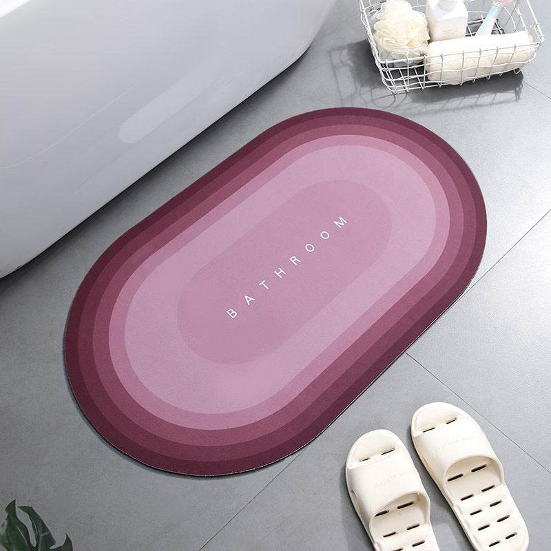 Home Bathroom Super Absorbent Shower Bath Mat - Mubimart