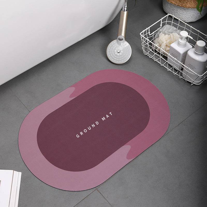 Home Bathroom Super Absorbent Shower Bath Mat - Mubimart