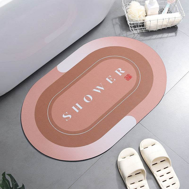 Home Bathroom Super Absorbent Shower Bath Mat - Mubimart