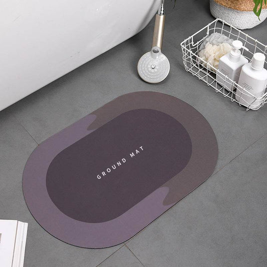 Home Bathroom Super Absorbent Shower Bath Mat - Mubimart