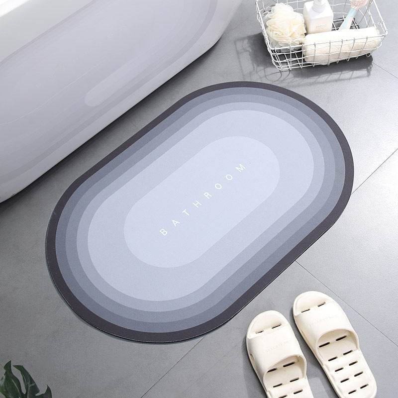Home Bathroom Super Absorbent Shower Bath Mat - Mubimart