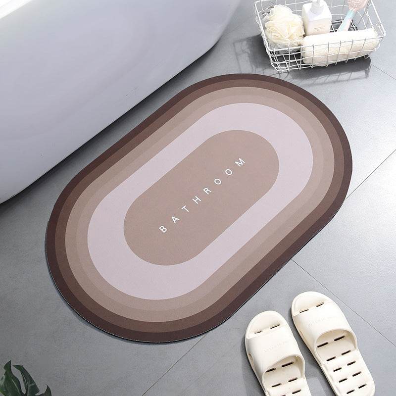 Home Bathroom Super Absorbent Shower Bath Mat - Mubimart