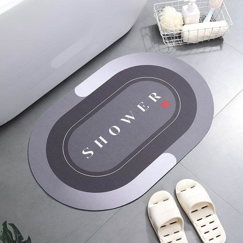 Home Bathroom Super Absorbent Shower Bath Mat - Mubimart