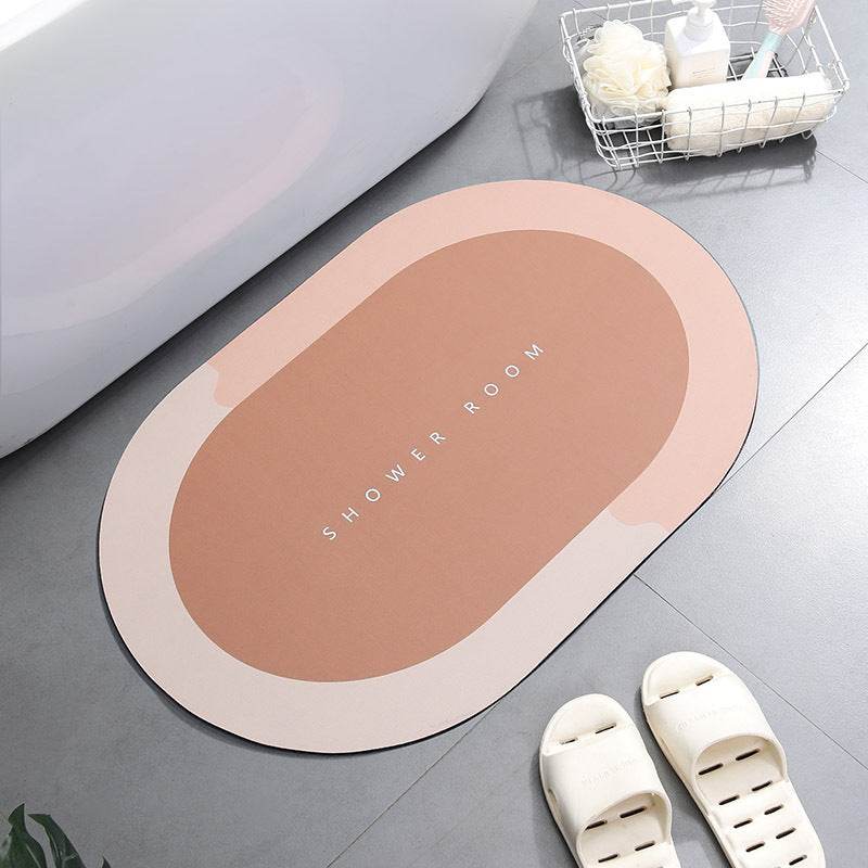 Home Bathroom Super Absorbent Shower Bath Mat - Mubimart