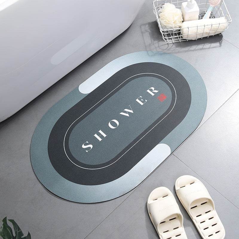 Home Bathroom Super Absorbent Shower Bath Mat - Mubimart