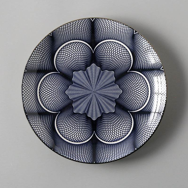 Home Creative Breakfast Plate Meal Plate Dinner Plate Sushi Tableware - Mubimart