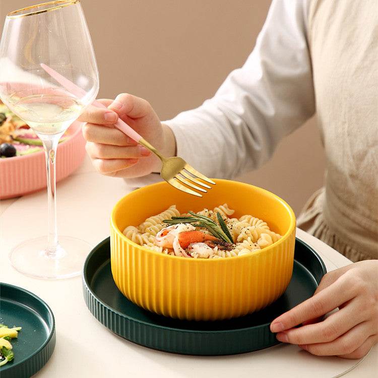 Home Creative Ceramic Oven Baking Bowls - Mubimart