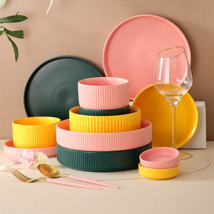 Home Creative Ceramic Oven Baking Bowls - Mubimart