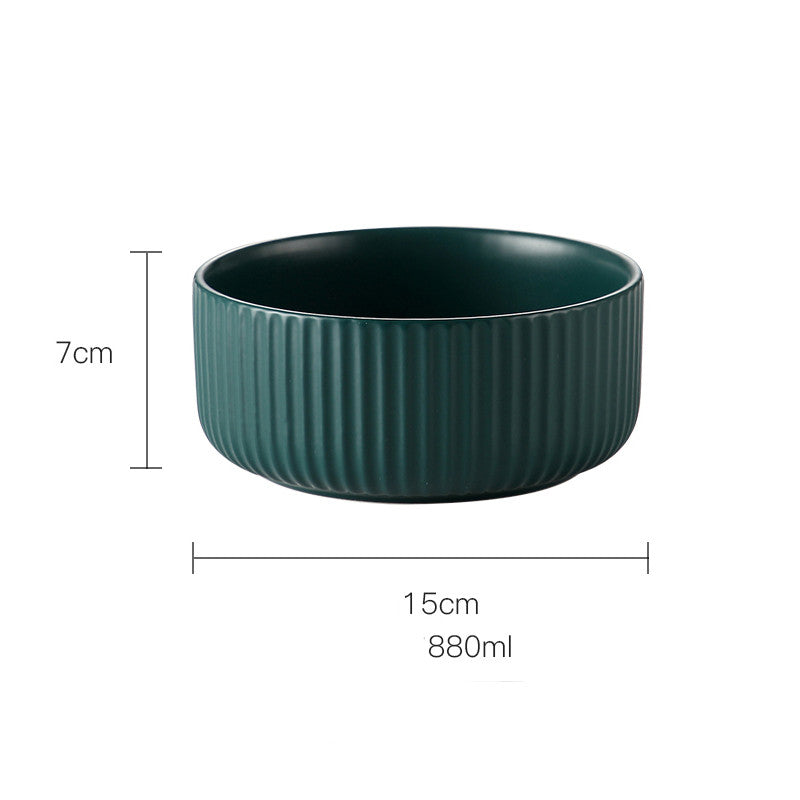 Home Creative Ceramic Oven Baking Bowls - Mubimart -  