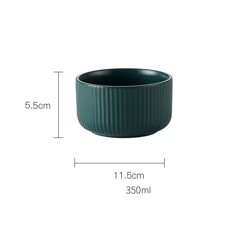 Home Creative Ceramic Oven Baking Bowls - Mubimart -  