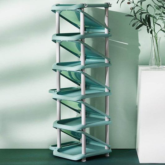 Home Door Multi-layer Simple Shoe Rack Small And Narrow - Mubimart