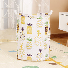 Home Fabric Folding Storage Dirty Laundry Basket - Mubimart -  