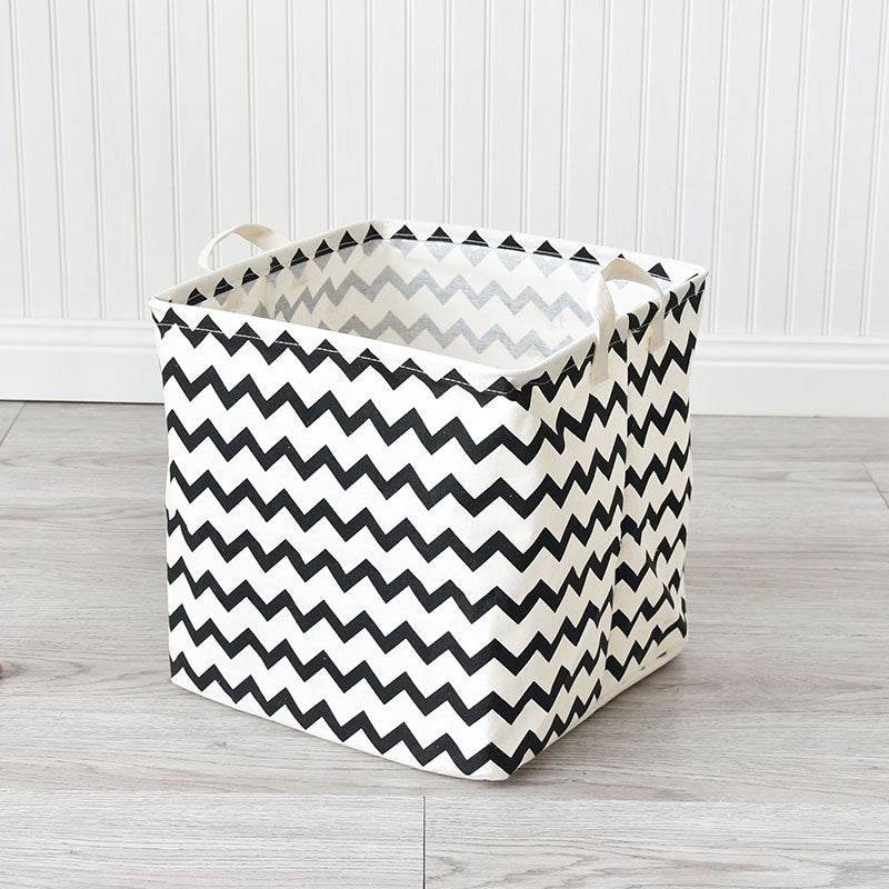 Home Fabric Waterproof Foldable Dirty Laundry Basket - Mubimart