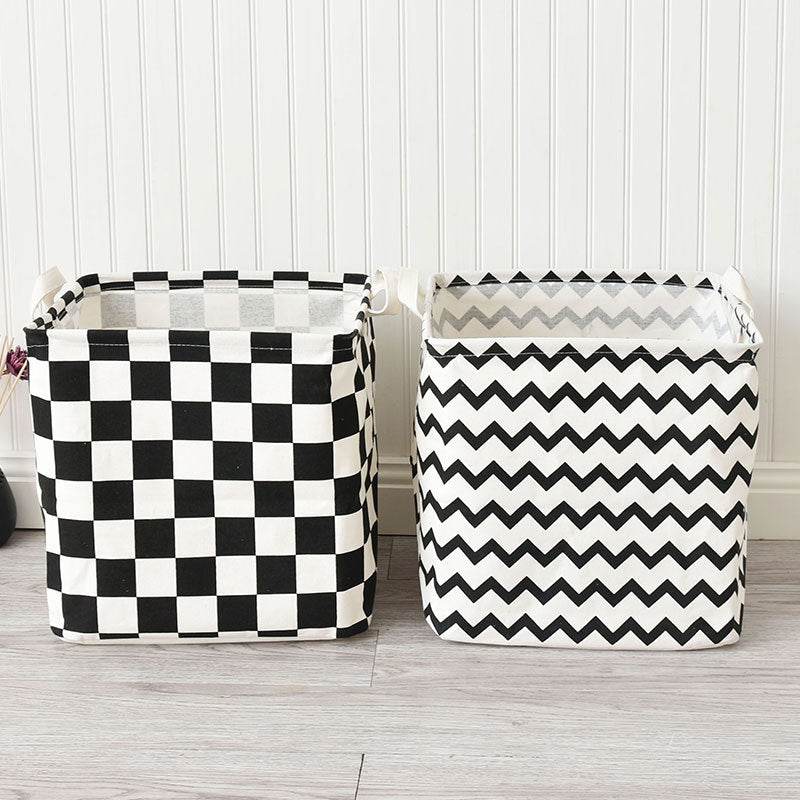 Home Fabric Waterproof Foldable Dirty Laundry Basket - Mubimart