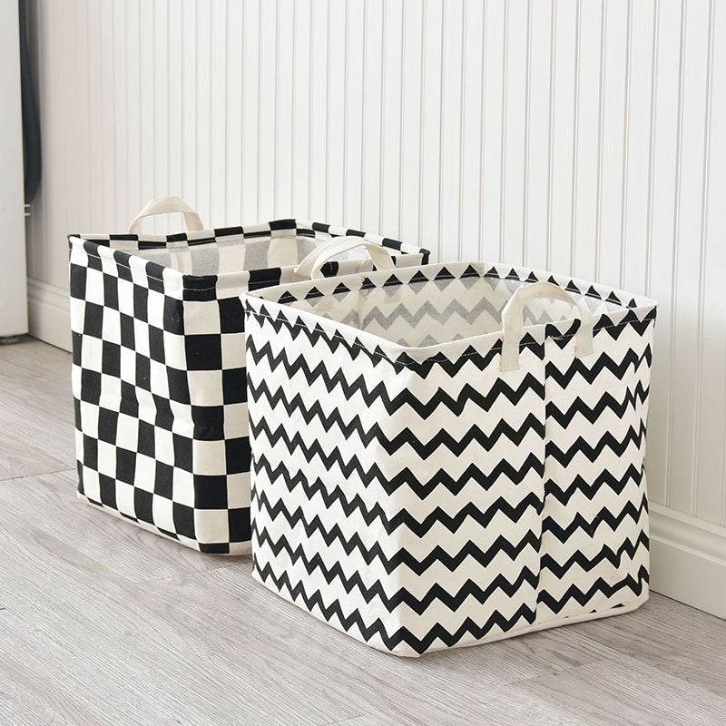 Home Fabric Waterproof Foldable Dirty Laundry Basket - Mubimart