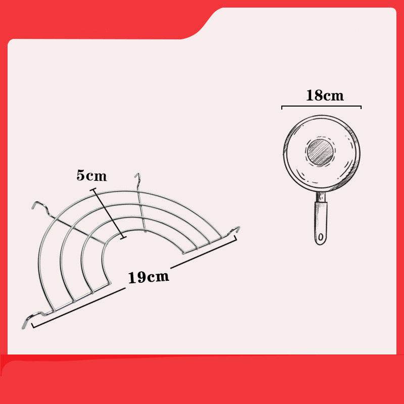 Home Fashion Fryer Side Kitchen Rack - Mubimart