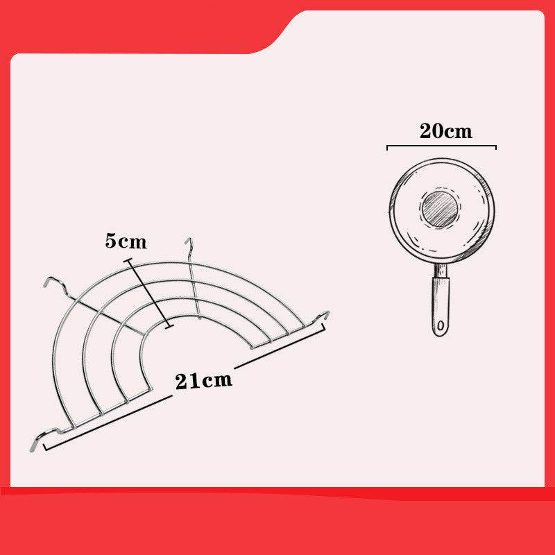 Home Fashion Fryer Side Kitchen Rack - Mubimart