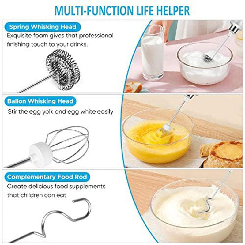 Home Fashion Milk Blender Handheld Whisk - Mubimart -  