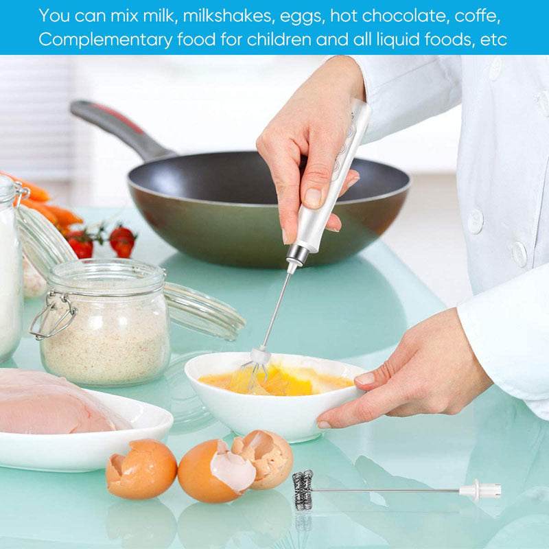 Home Fashion Milk Blender Handheld Whisk - Mubimart