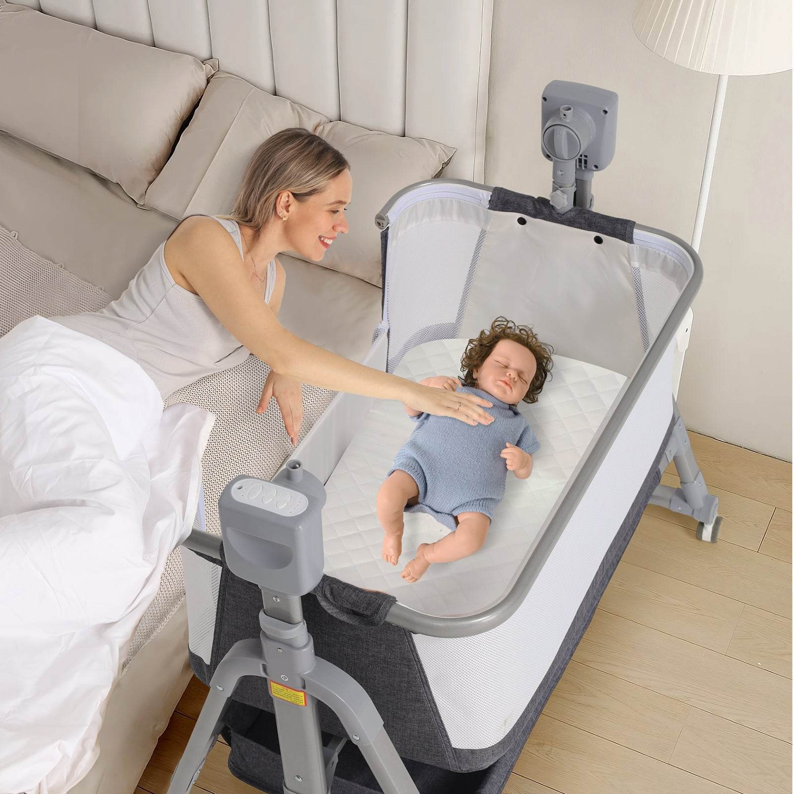 Home Fashion Simple Crib - Mubimart