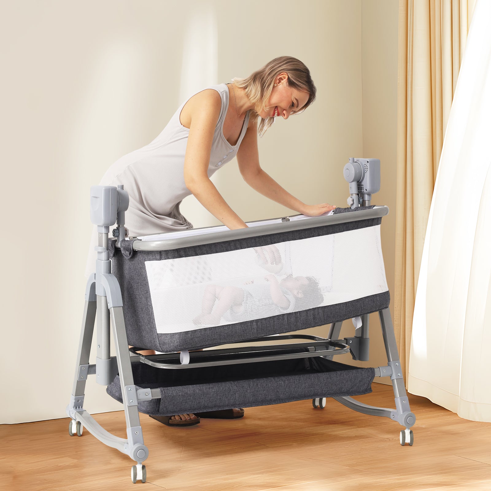 Home Fashion Simple Crib - Mubimart -  