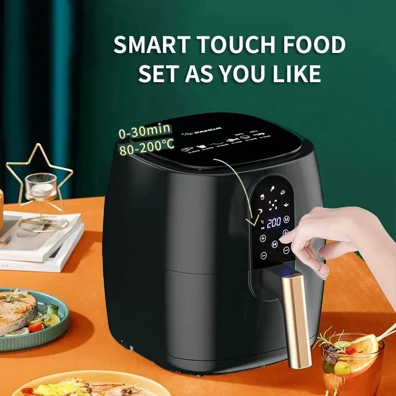 Home Fashion Simple Touch Screen Air Fryer - Mubimart -  