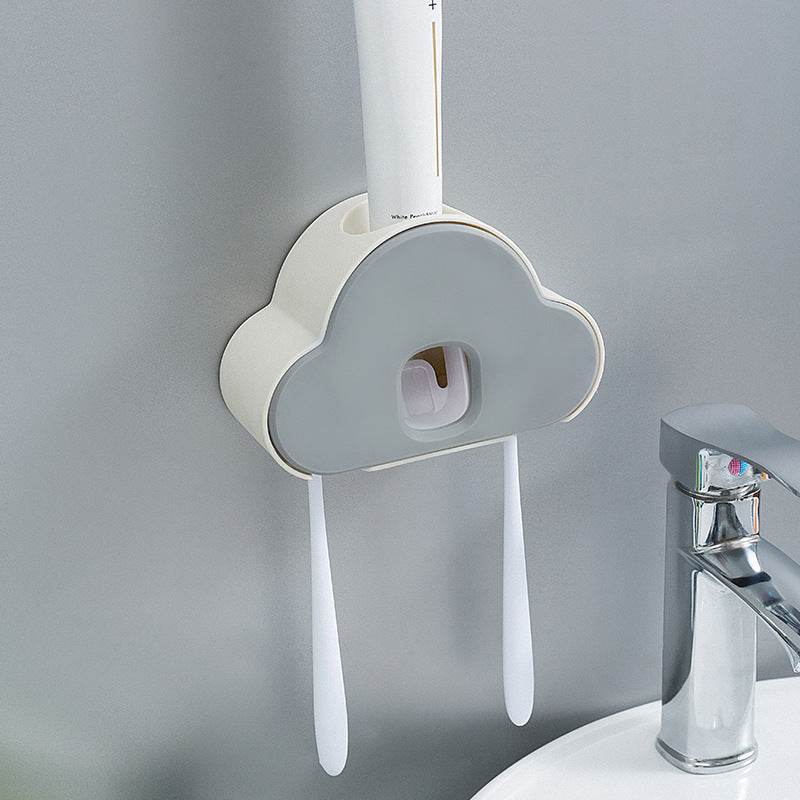 Home Fashion Wall-mounted Automatic Toothpaste Squeezer - Mubimart
