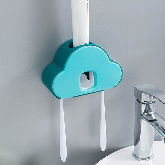 Home Fashion Wall-mounted Automatic Toothpaste Squeezer - Mubimart
