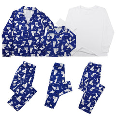 Home Furnishing Suit Casual Printing Two-Piece Pajamas Parent-Child Wear - Mubimart -  