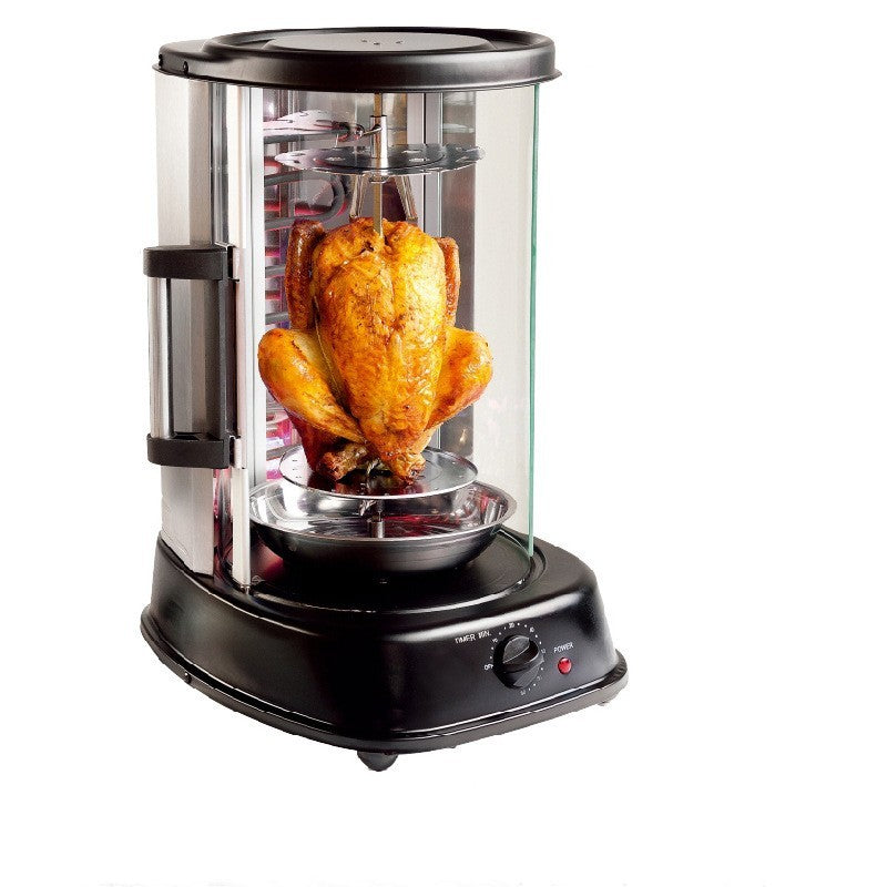 Home Grill Electric Rotisserie Indoor Chicken SmokelessHome Skewer Stove - Mubimart -  