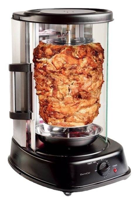 Home Grill Electric Rotisserie Indoor Chicken SmokelessHome Skewer Stove - Mubimart