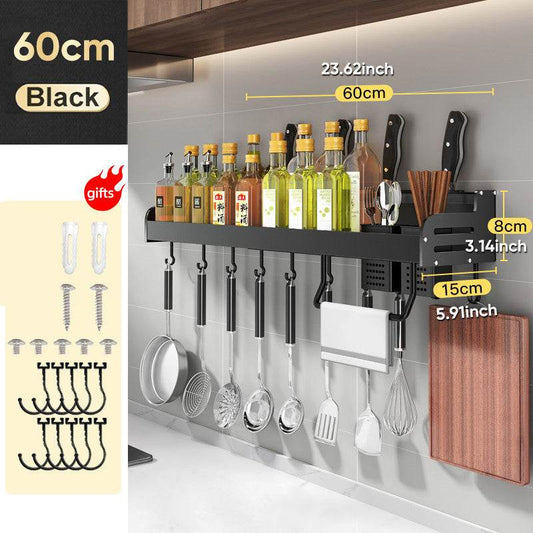 Home Kitchen Wall Mounted Spice Rack - Mubimart