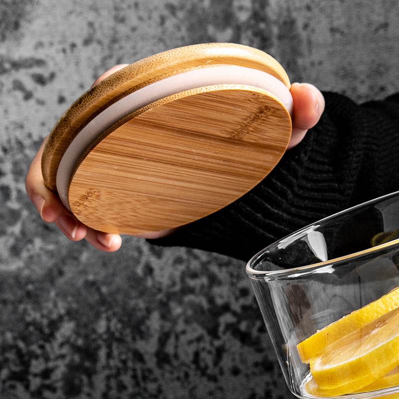 Home Salad Baking Small Glass Bowl - Mubimart