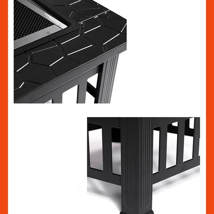 Home Simple Villa Charcoal Patio Grill - Mubimart